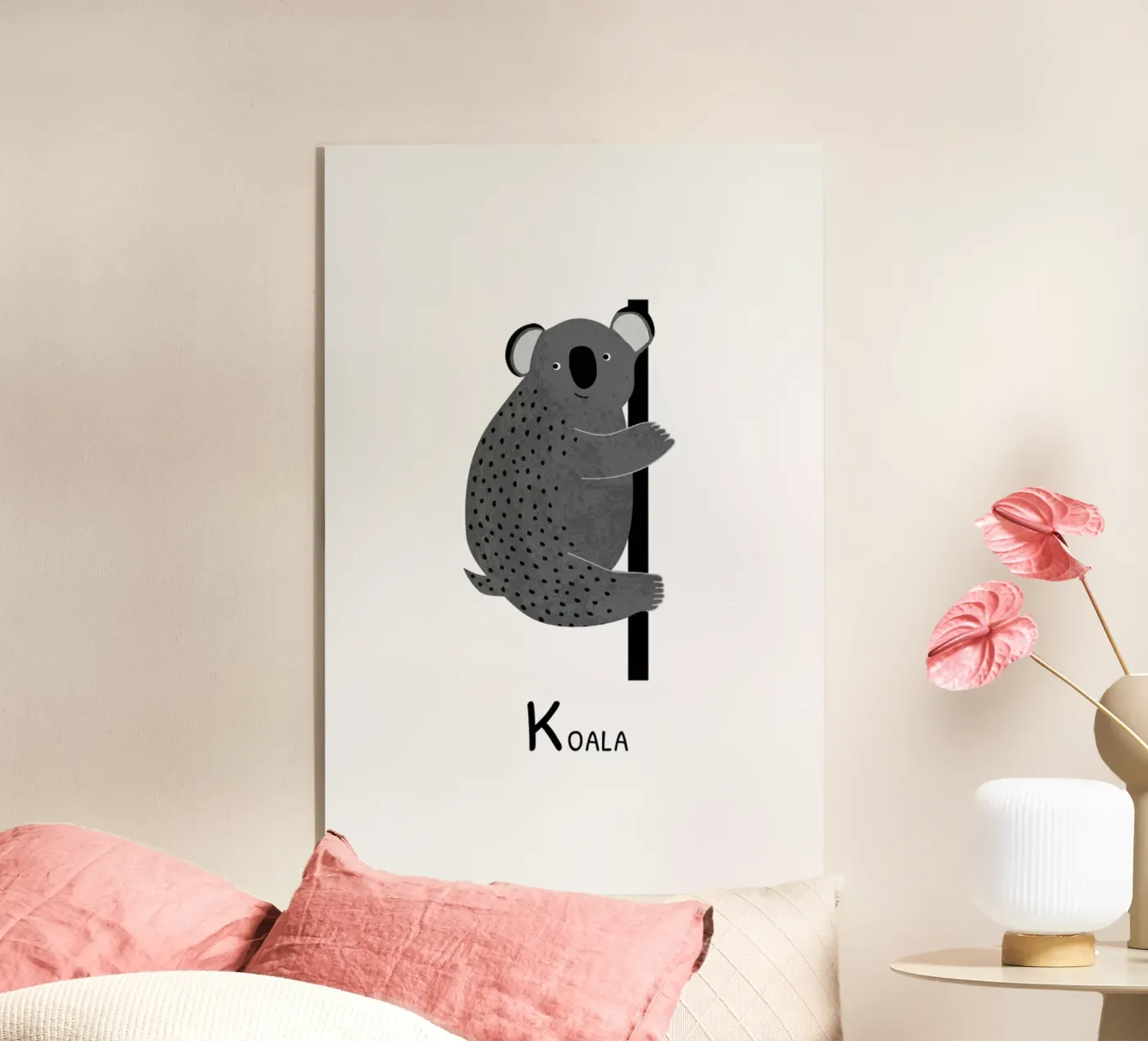 Koala plexiglass da Little Flourishes