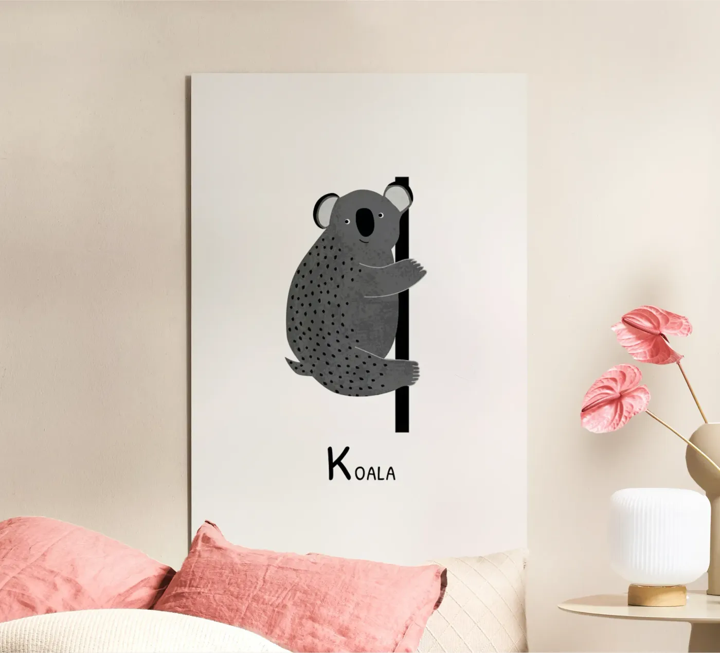 Koala alluminio dibond da Little Flourishes