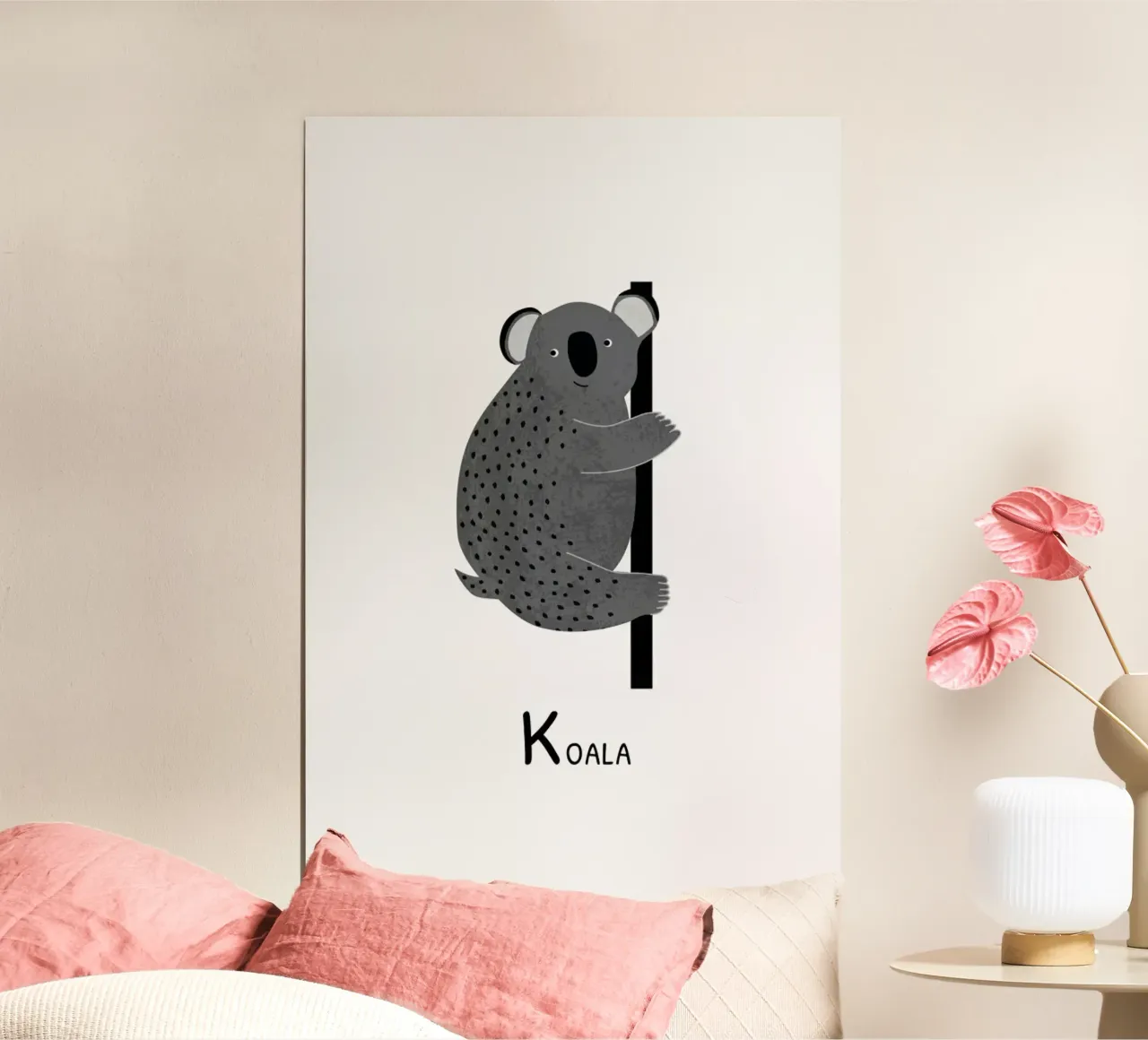 Koala poster da Little Flourishes