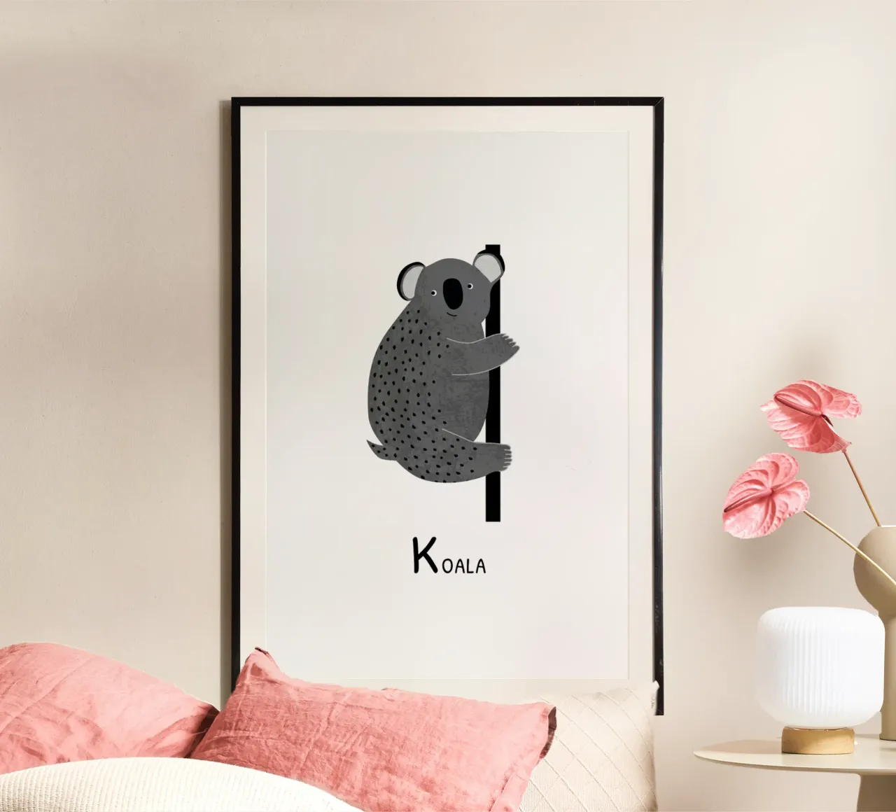 Koala poster da Little Flourishes