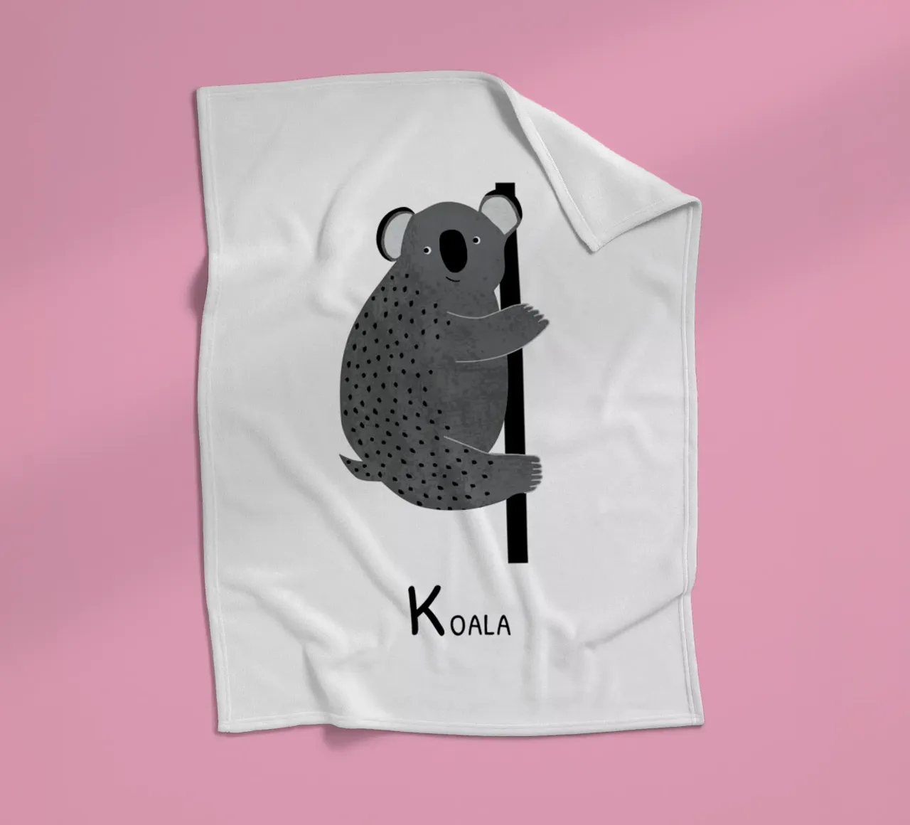 Koala Fleecedecke von Little Flourishes