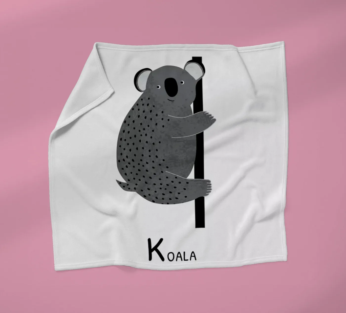 Koala Fleecedecke von Little Flourishes