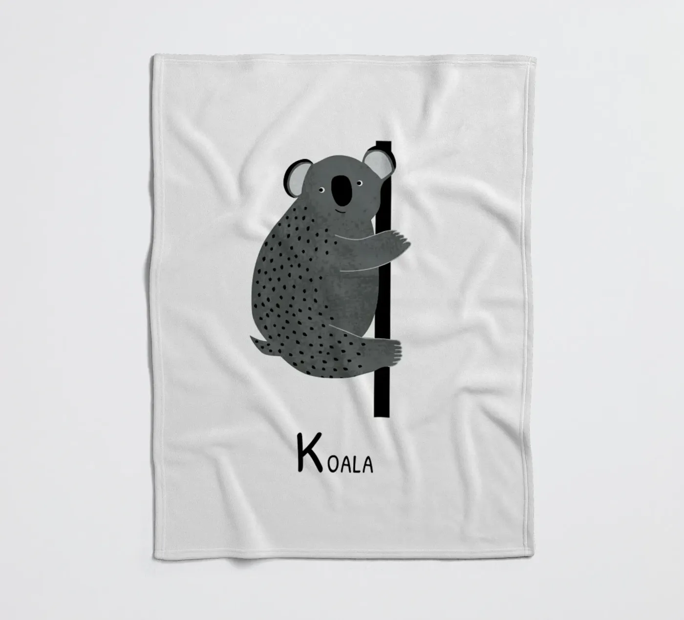 Koala Fleecedecke von Little Flourishes