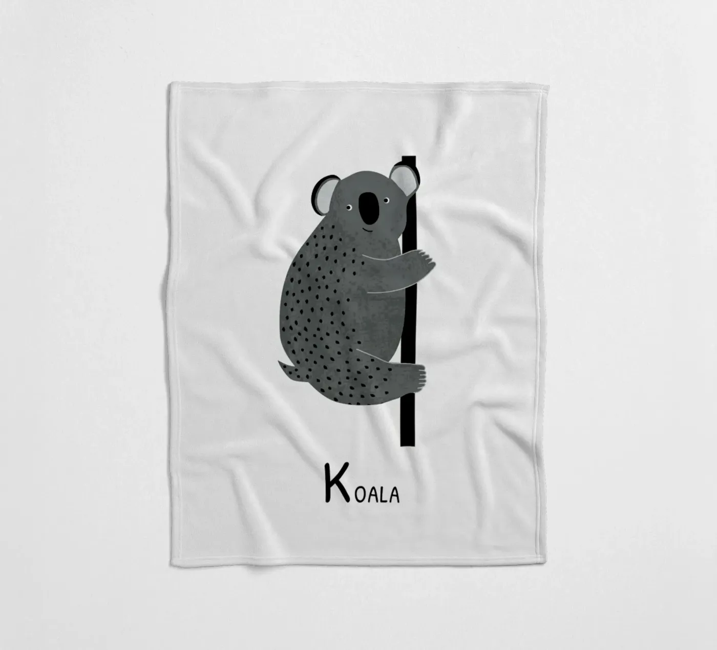 Koala Fleecedecke von Little Flourishes