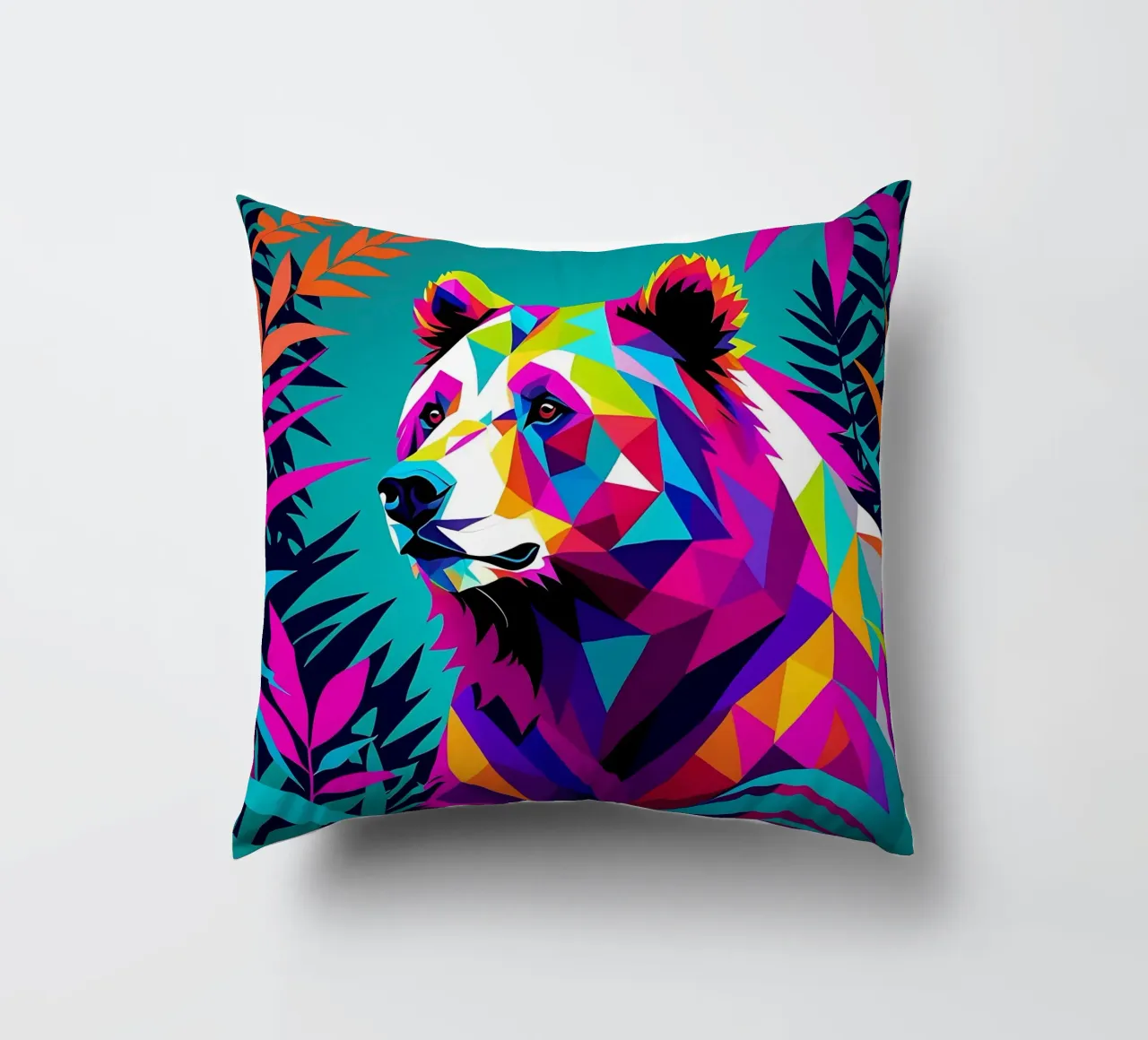 Orso_Stile_E_4 cuscino da Tierisch bunt by LK
