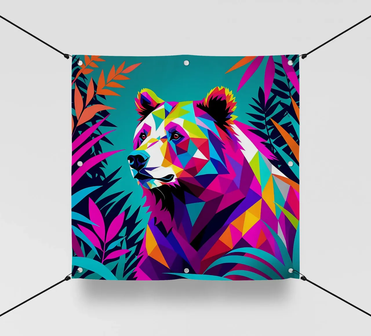 Orso_Stile_E_4 telo in pvc da Tierisch bunt by LK