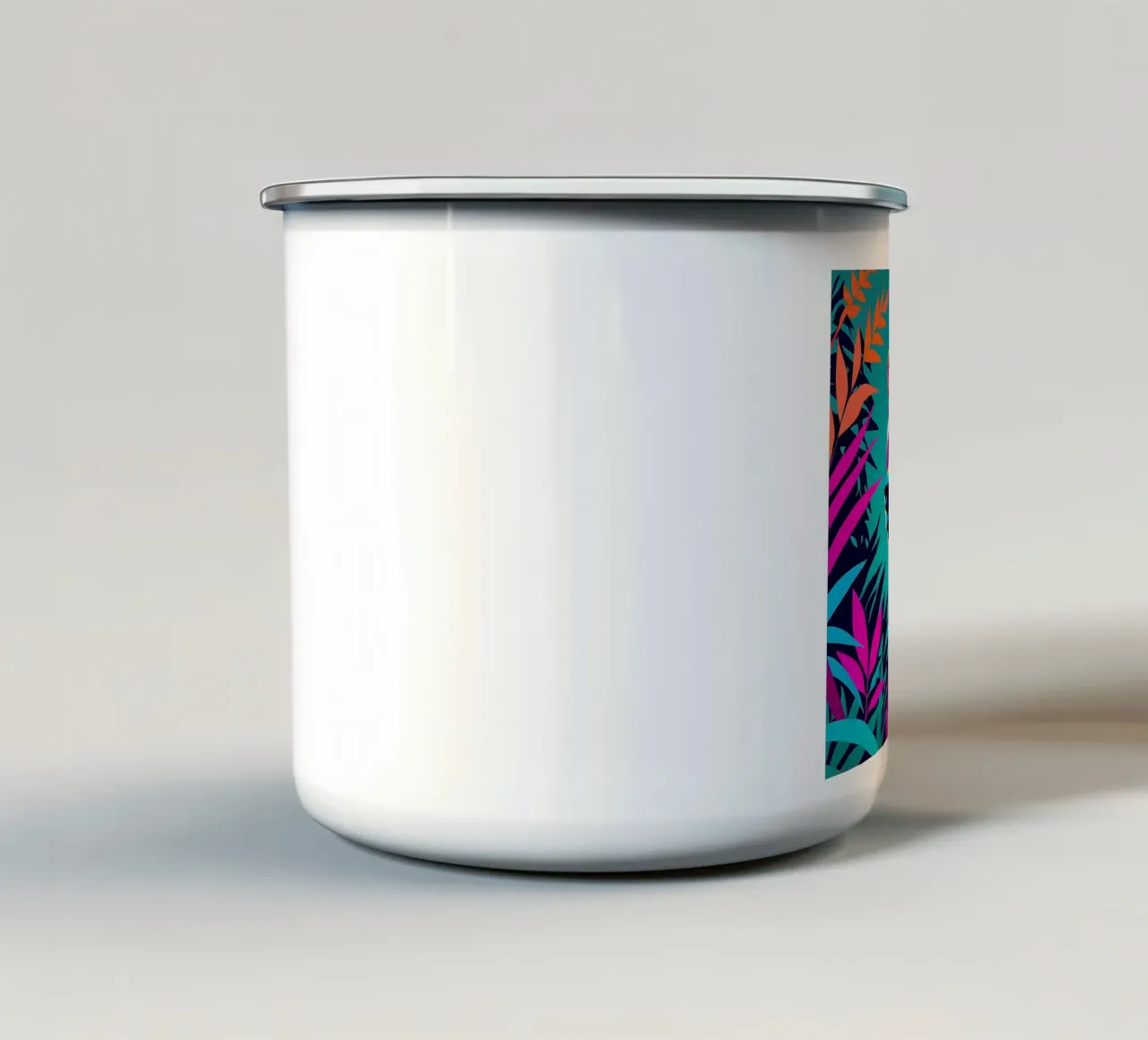 Orso_Stile_E_4 tazza in smalto da Tierisch bunt by LK