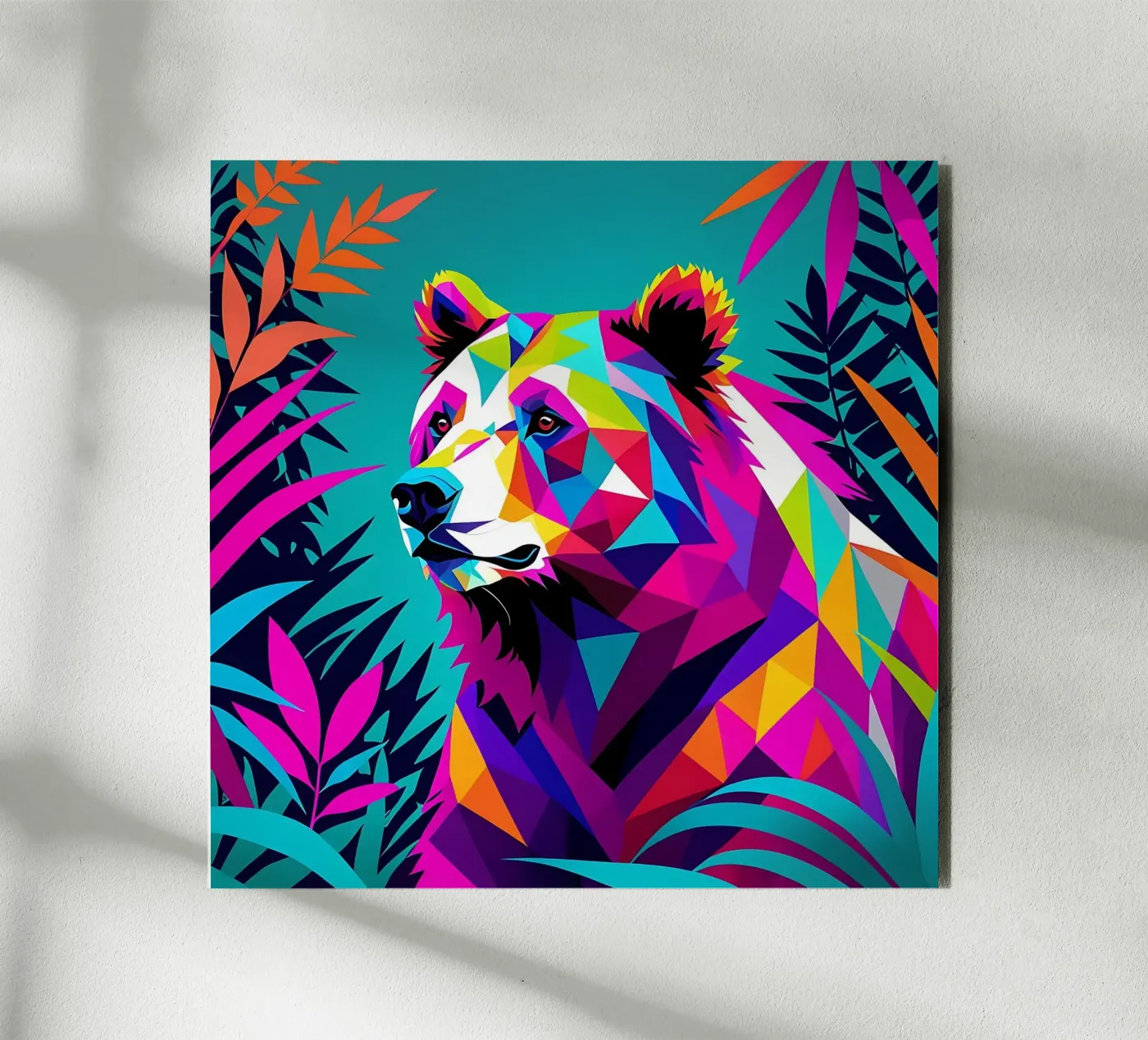 Orso_Stile_E_4 alluminio dibond da Tierisch bunt by LK