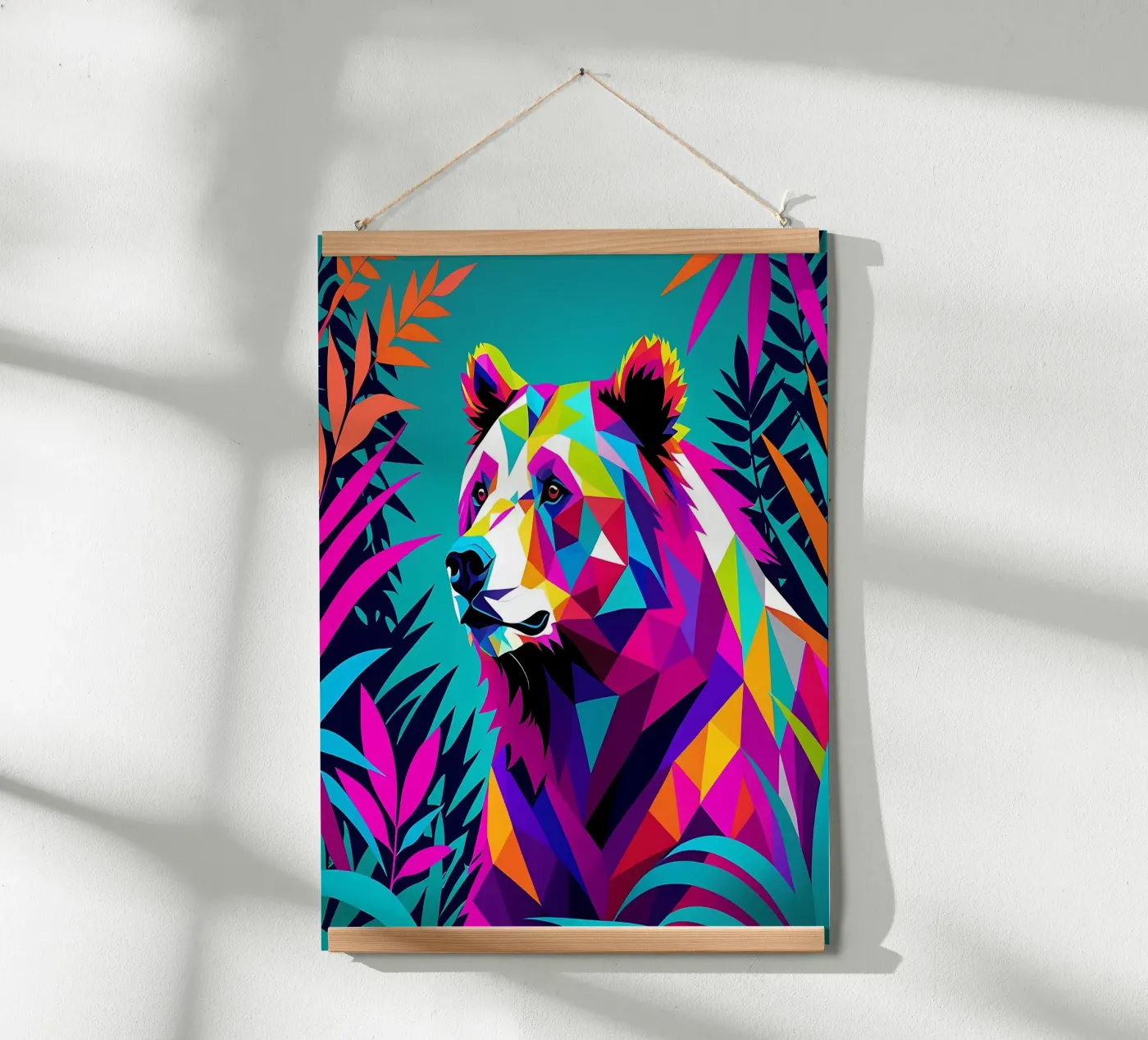 Bear_Style_E_4 poster by Tierwelten by LK