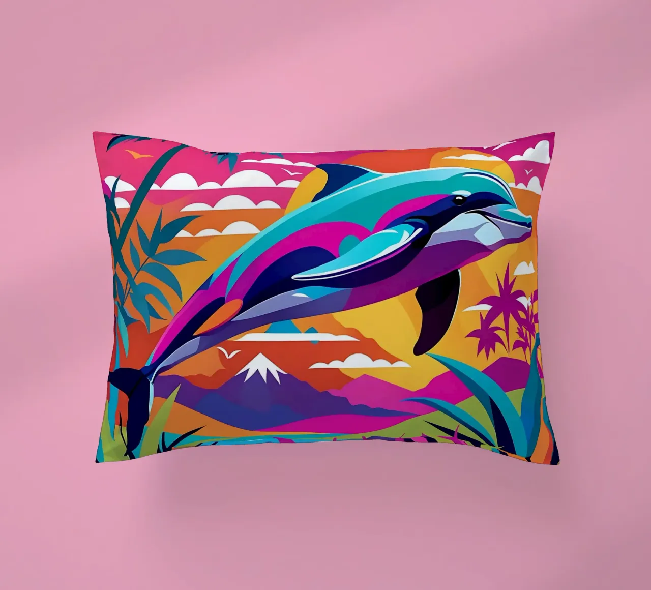 Stile_delfino_E_1 cuscino da Tierisch bunt by LK