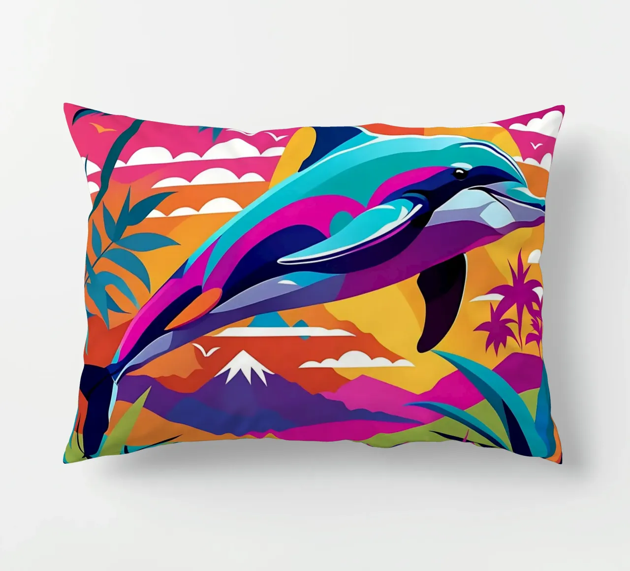 Stile_delfino_E_1 cuscino da Tierisch bunt by LK