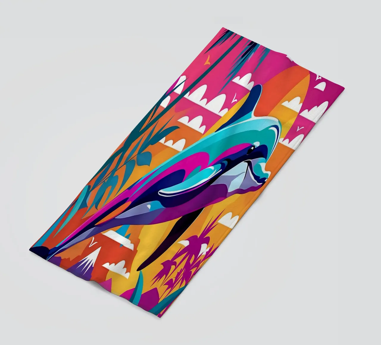 Stile_delfino_E_1 telo mare da Tierisch bunt by LK