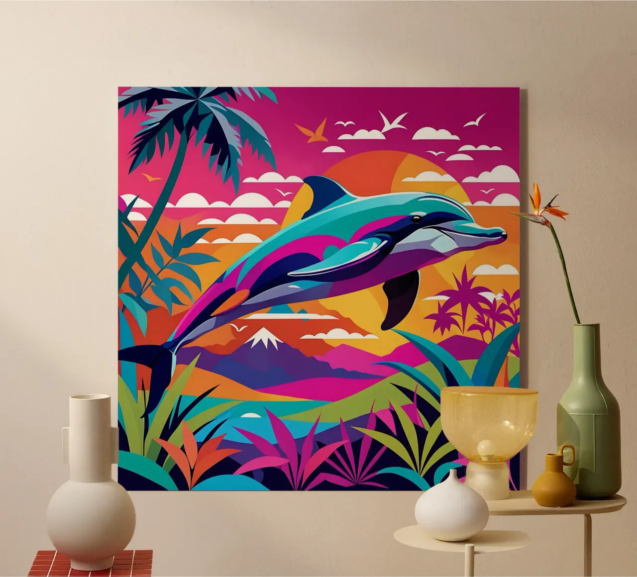 Stile_delfino_E_1 plexiglass da Tierisch bunt by LK