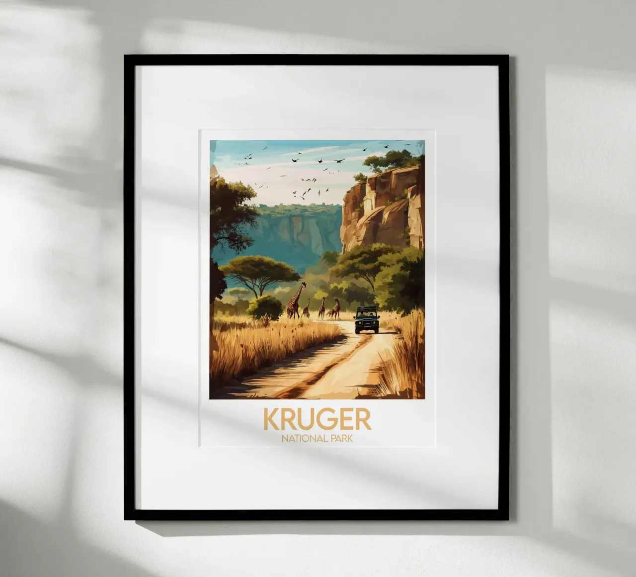 Parco nazionale Kruger poster da Frame the World