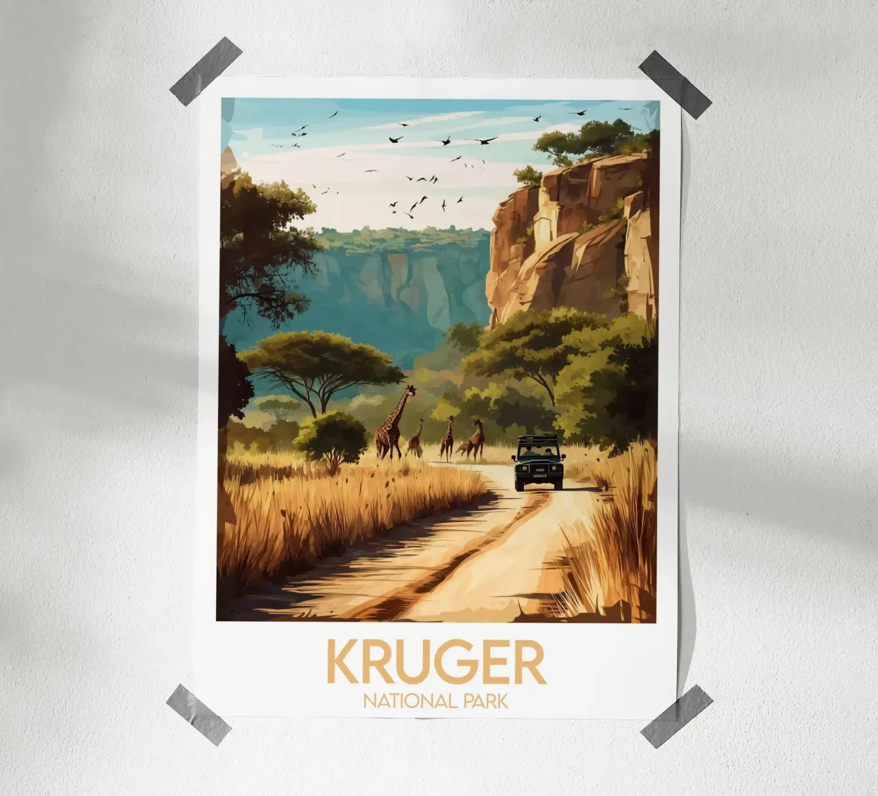 Parco nazionale Kruger poster da Frame the World