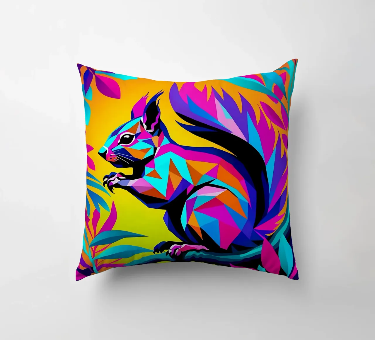 Scoiattolo_Stile_E_1 cuscino da Tierisch bunt by LK