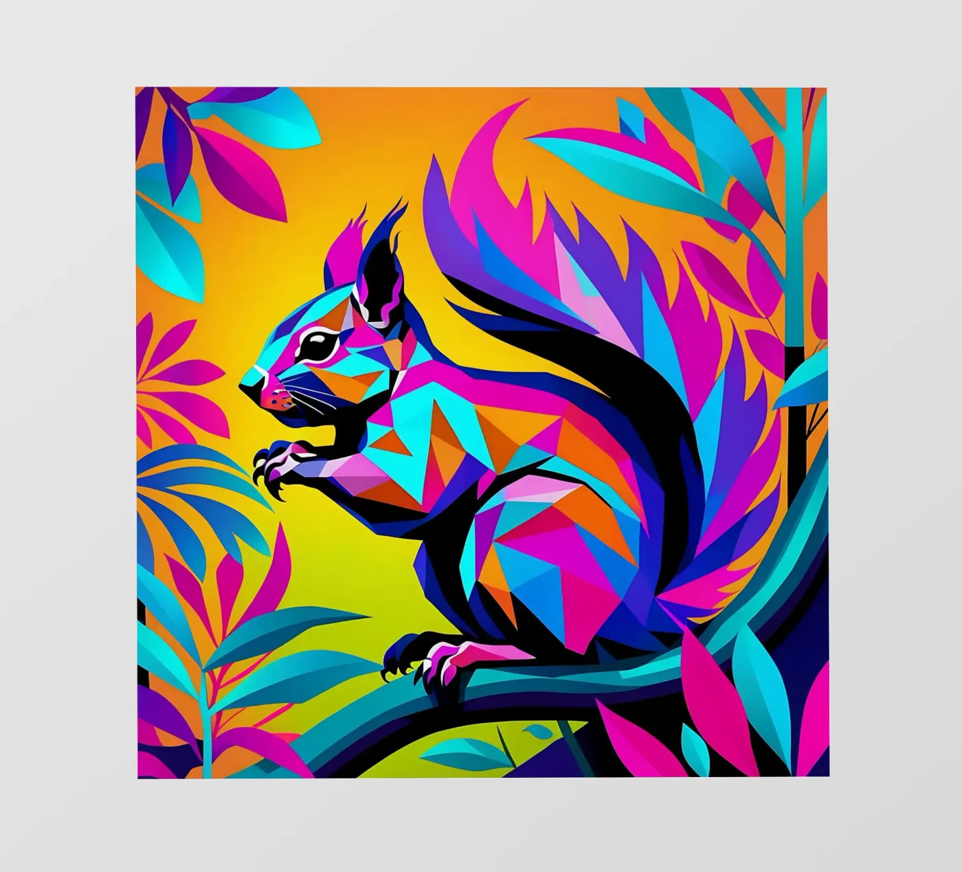 Squirrel_Style_E_1 pellicola backlit da Tierisch bunt by LK