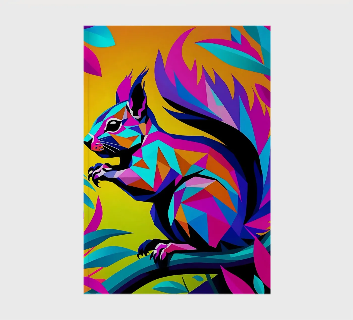 Squirrel_Style_E_1 notebook by Tierisch bunt by LK