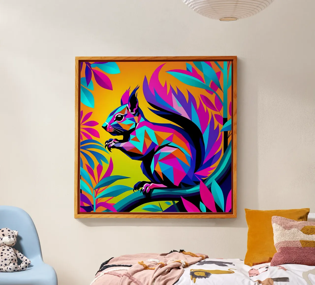 Squirrel_Style_E_1 plexiglass da Tierisch bunt by LK