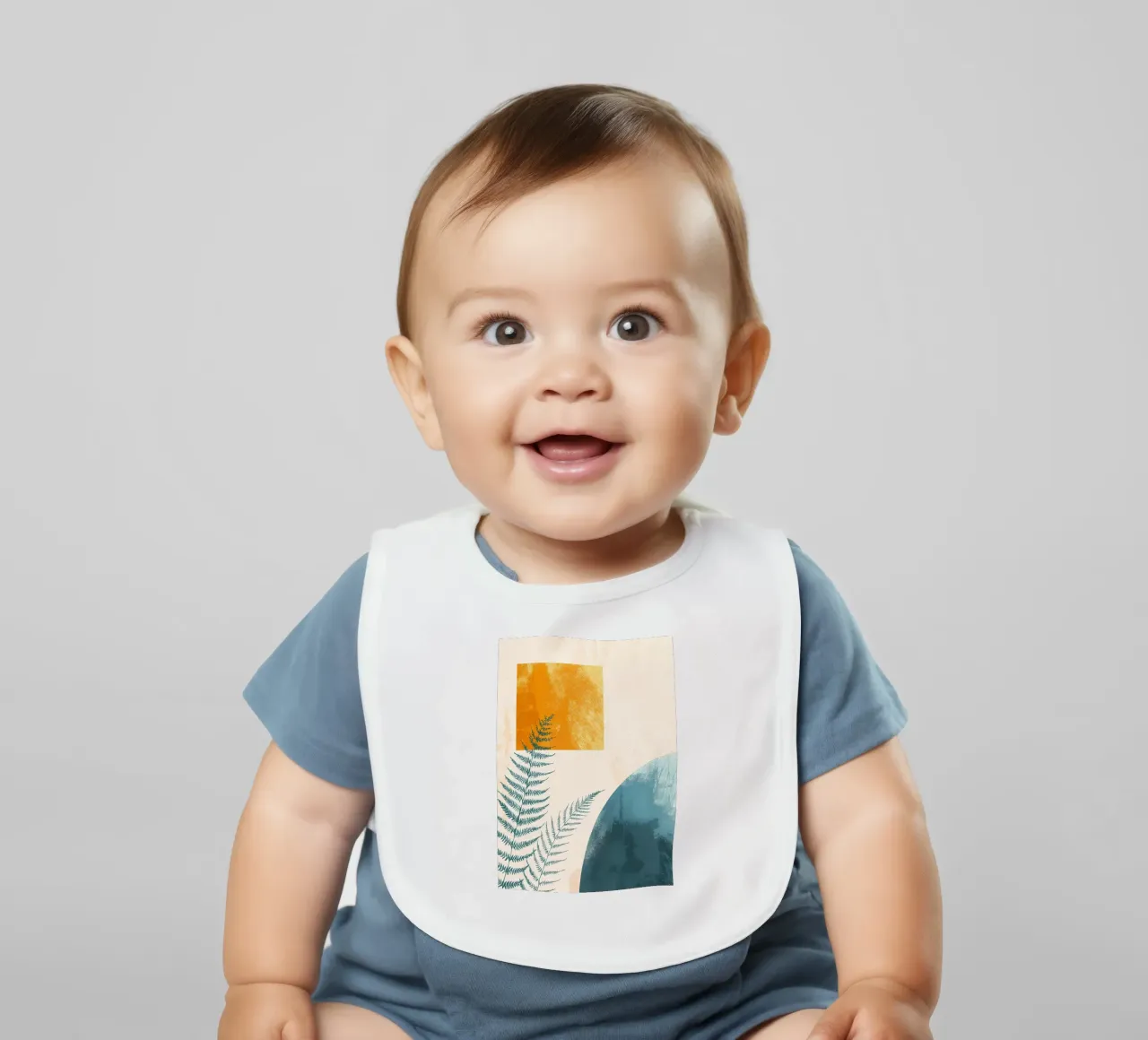 Poster Babylätzchen von Rebecca Clark Wyrick