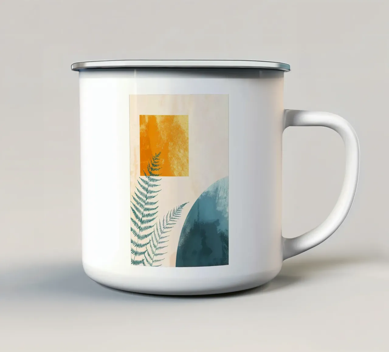 Poster tazza in smalto da Rebecca Clark Wyrick