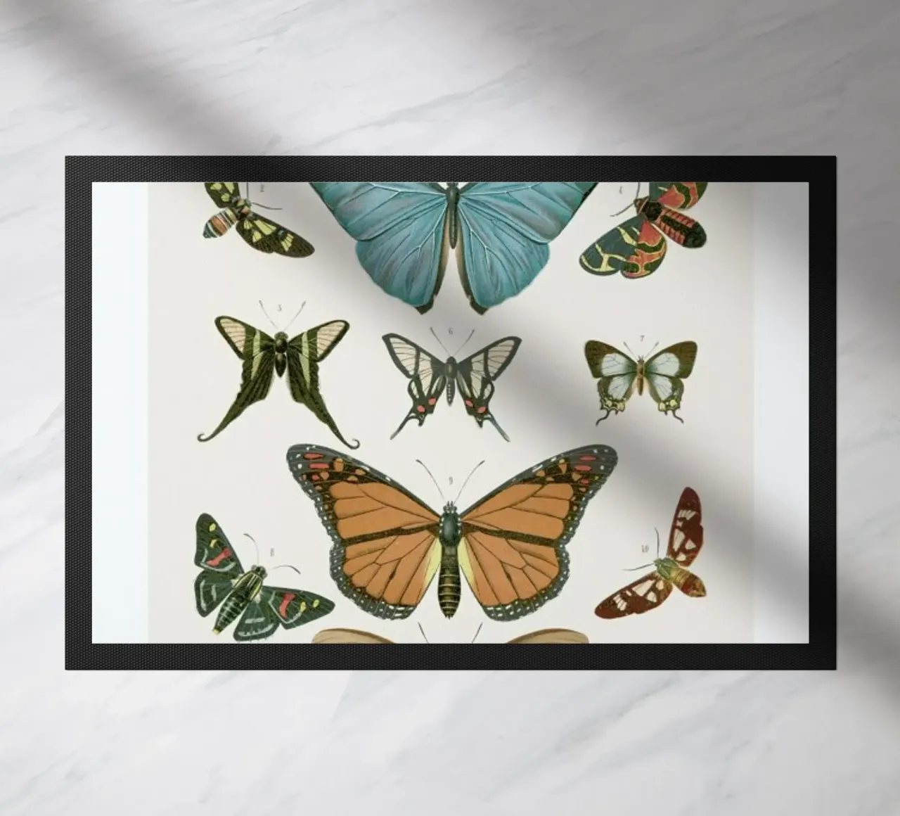 Butterflies Fußmatte von Flora & Fauna