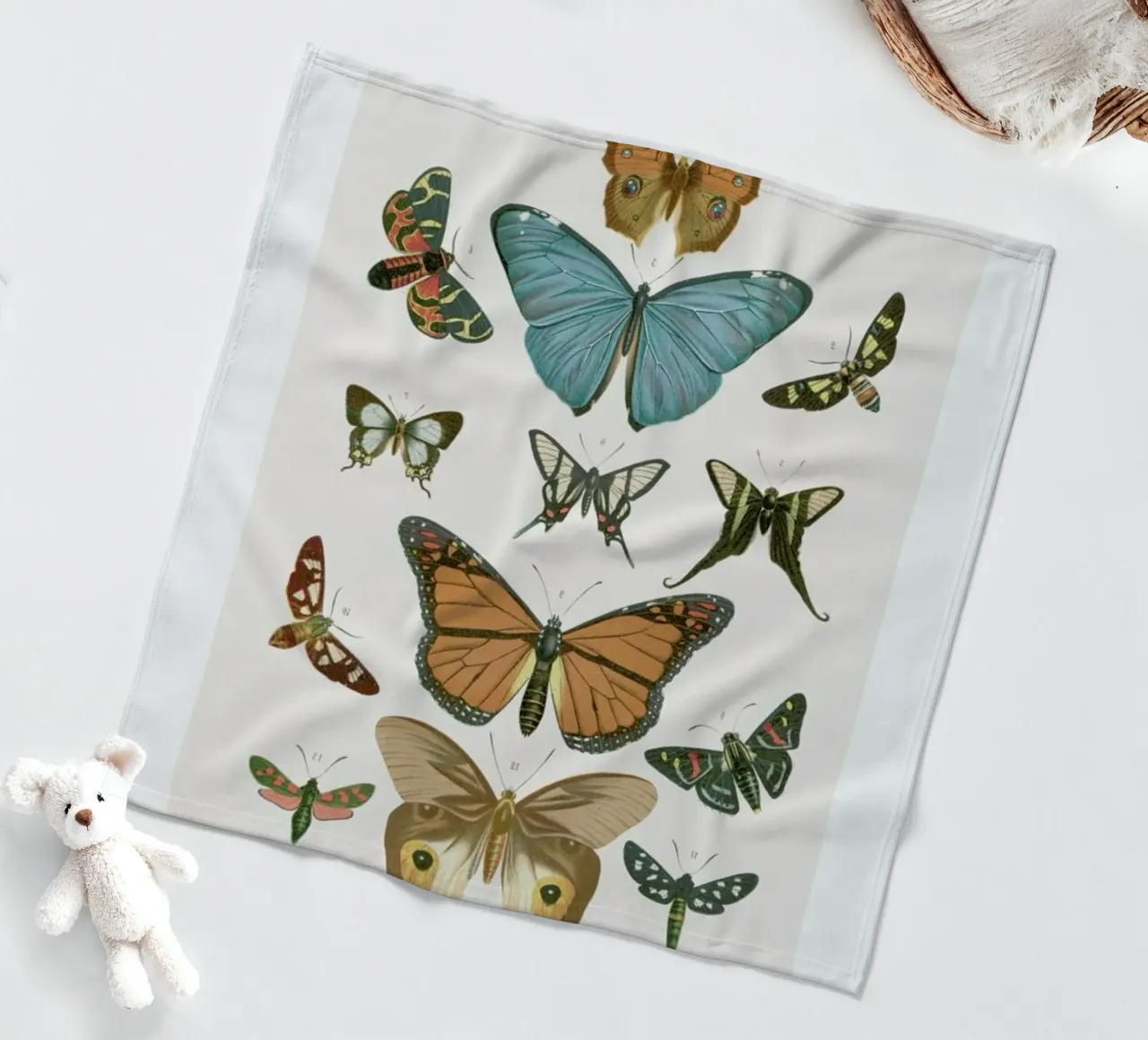 Butterflies coperta in pile da Flora & Fauna