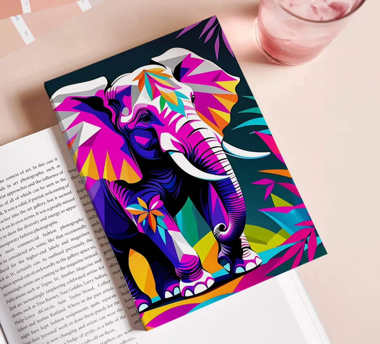 Elephant_Style_E_2 notebook by Tierisch bunt by LK