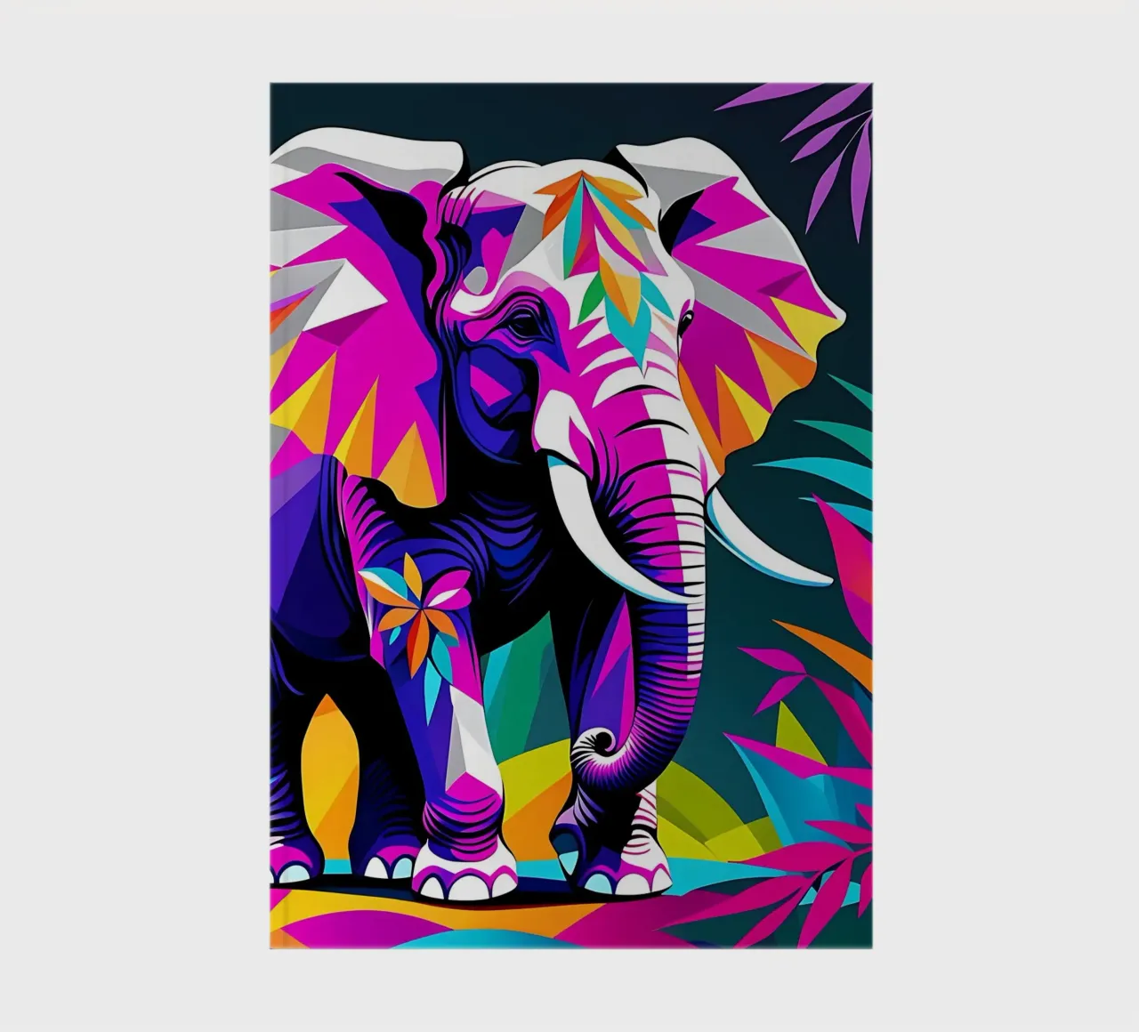 Elephant_Style_E_2 notebook by Tierisch bunt by LK