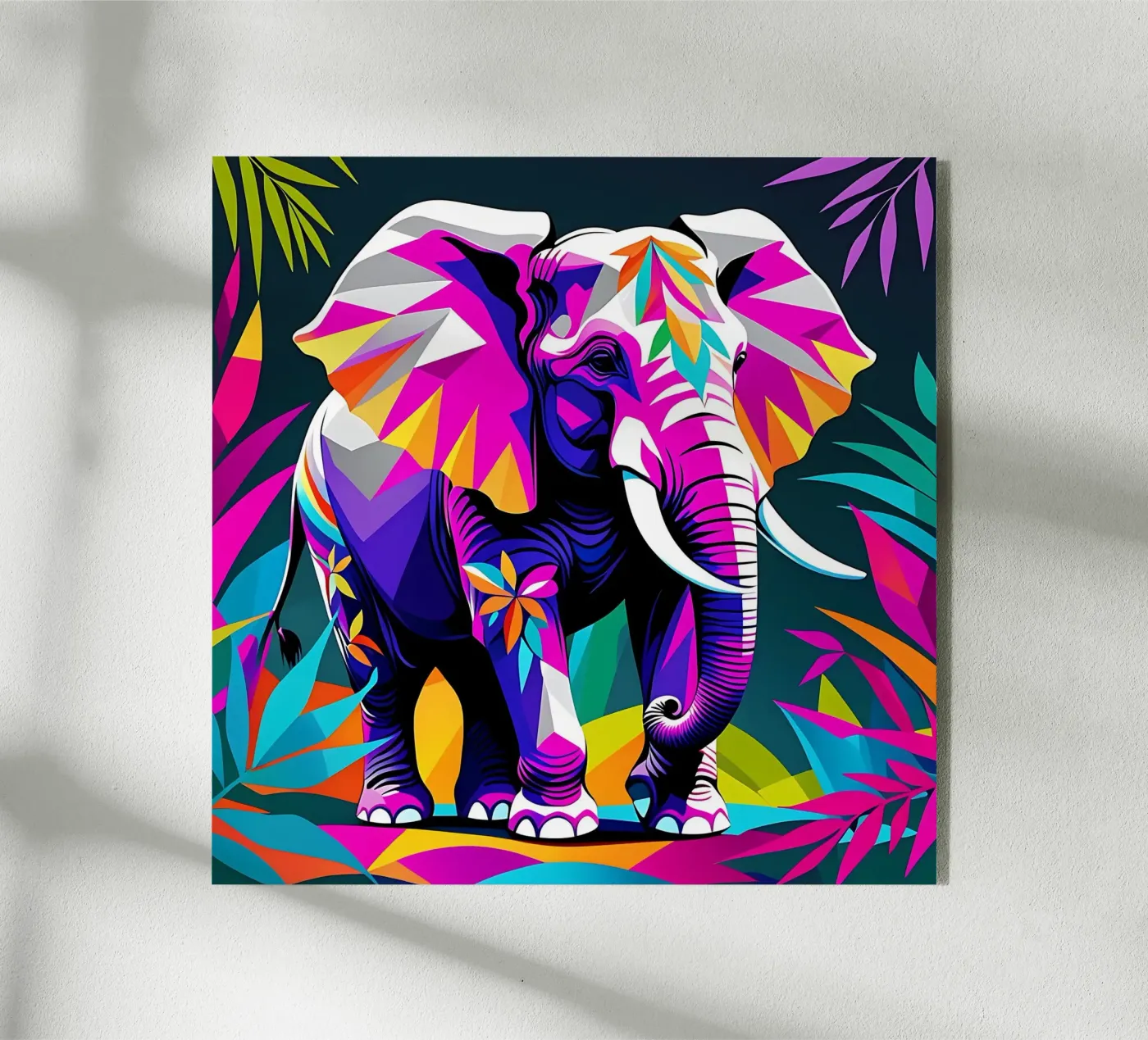 Elephant_Style_E_2 plexiglas de Tierisch bunt by LK