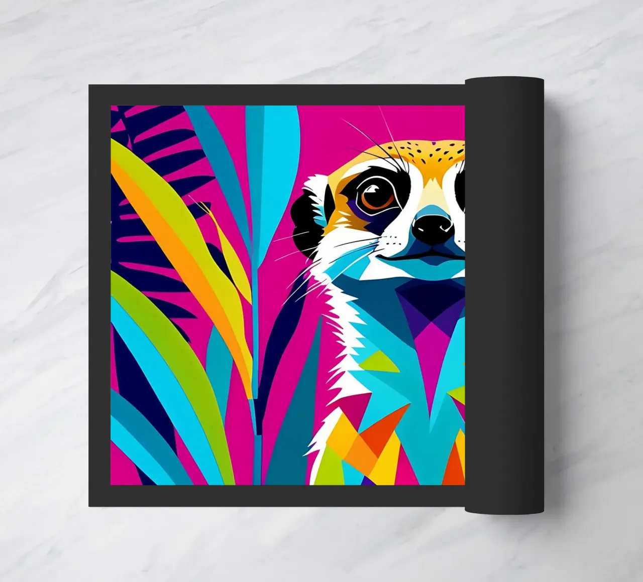 Meerkat_style_E_1 zerbino da Tierisch bunt by LK