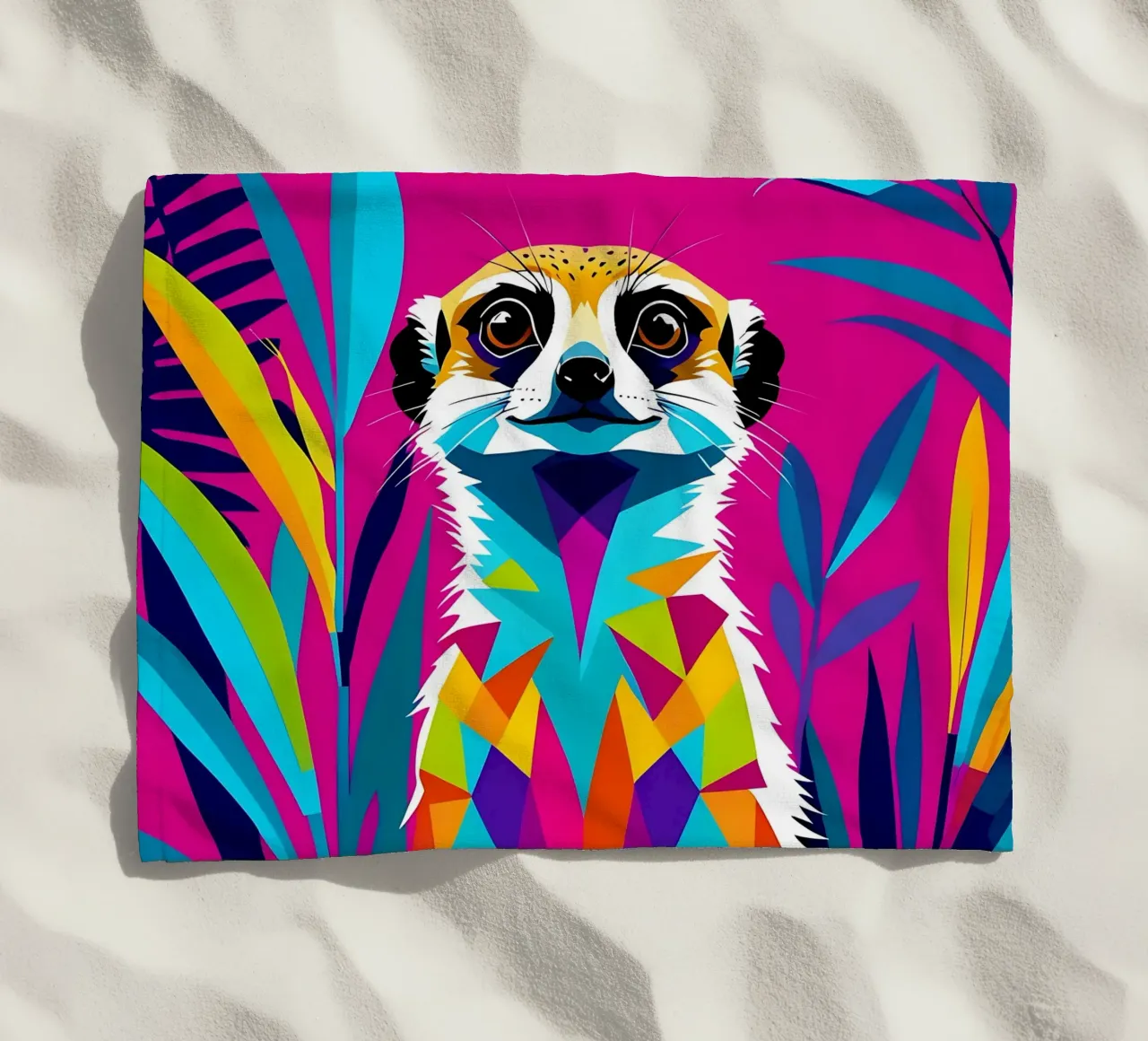 Meerkat_style_E_1 telo mare da Tierisch bunt by LK
