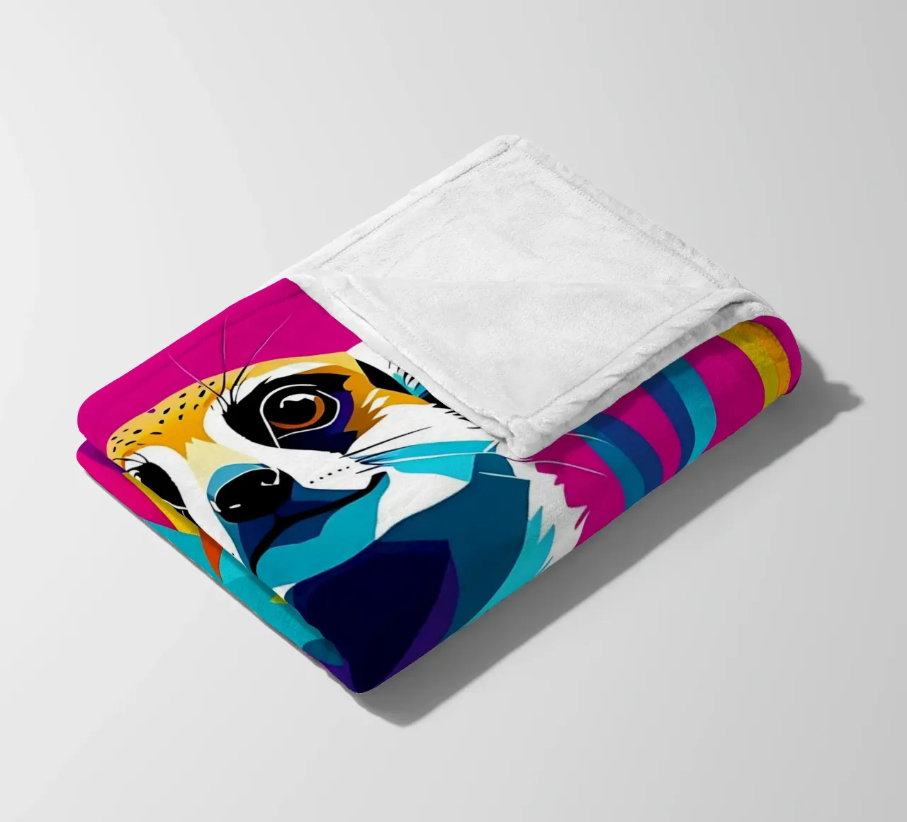 Meerkat_style_E_1 coperta in pile da Tierisch bunt by LK