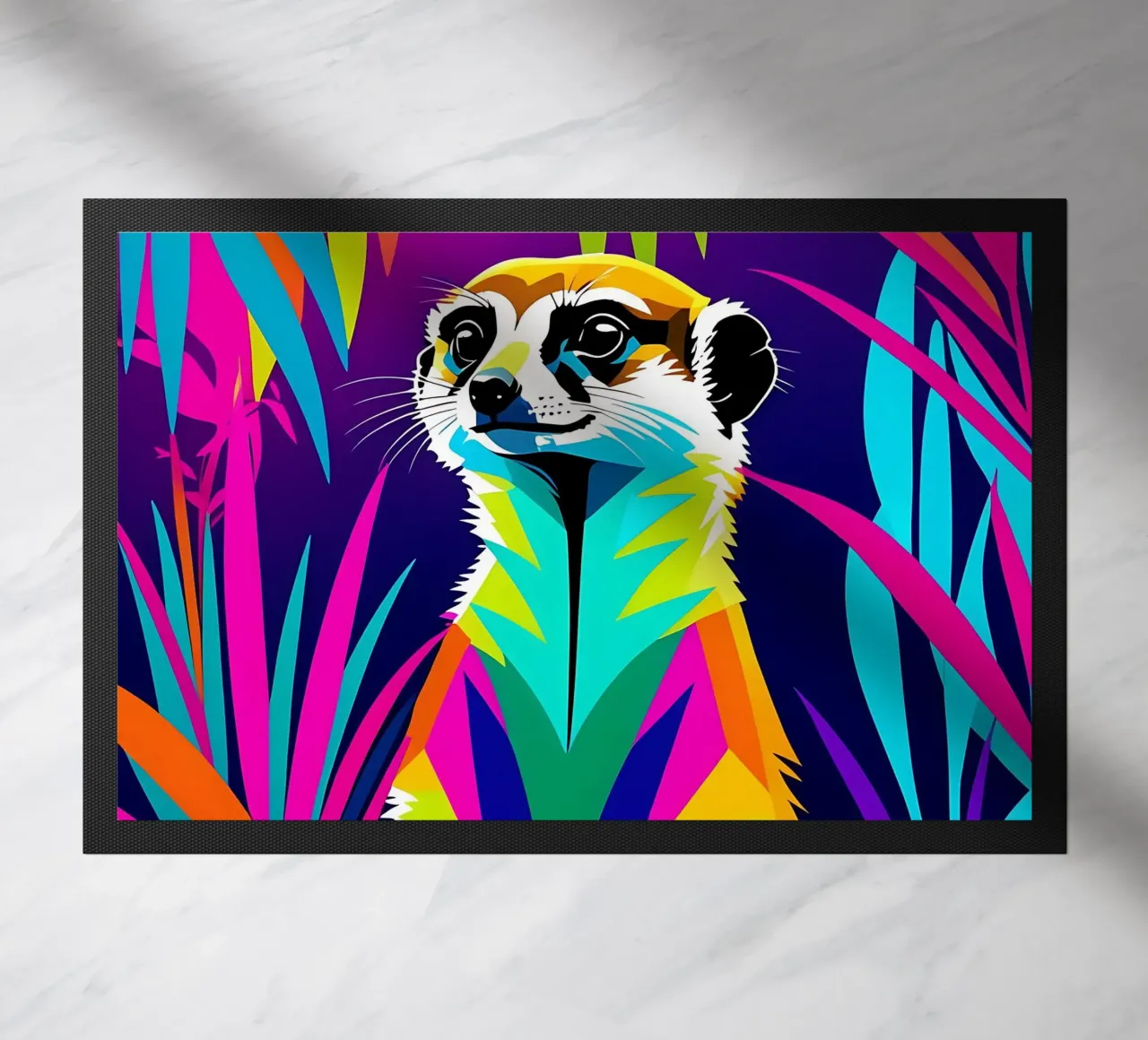 Meerkat_style_E_2 zerbino da Tierisch bunt by LK