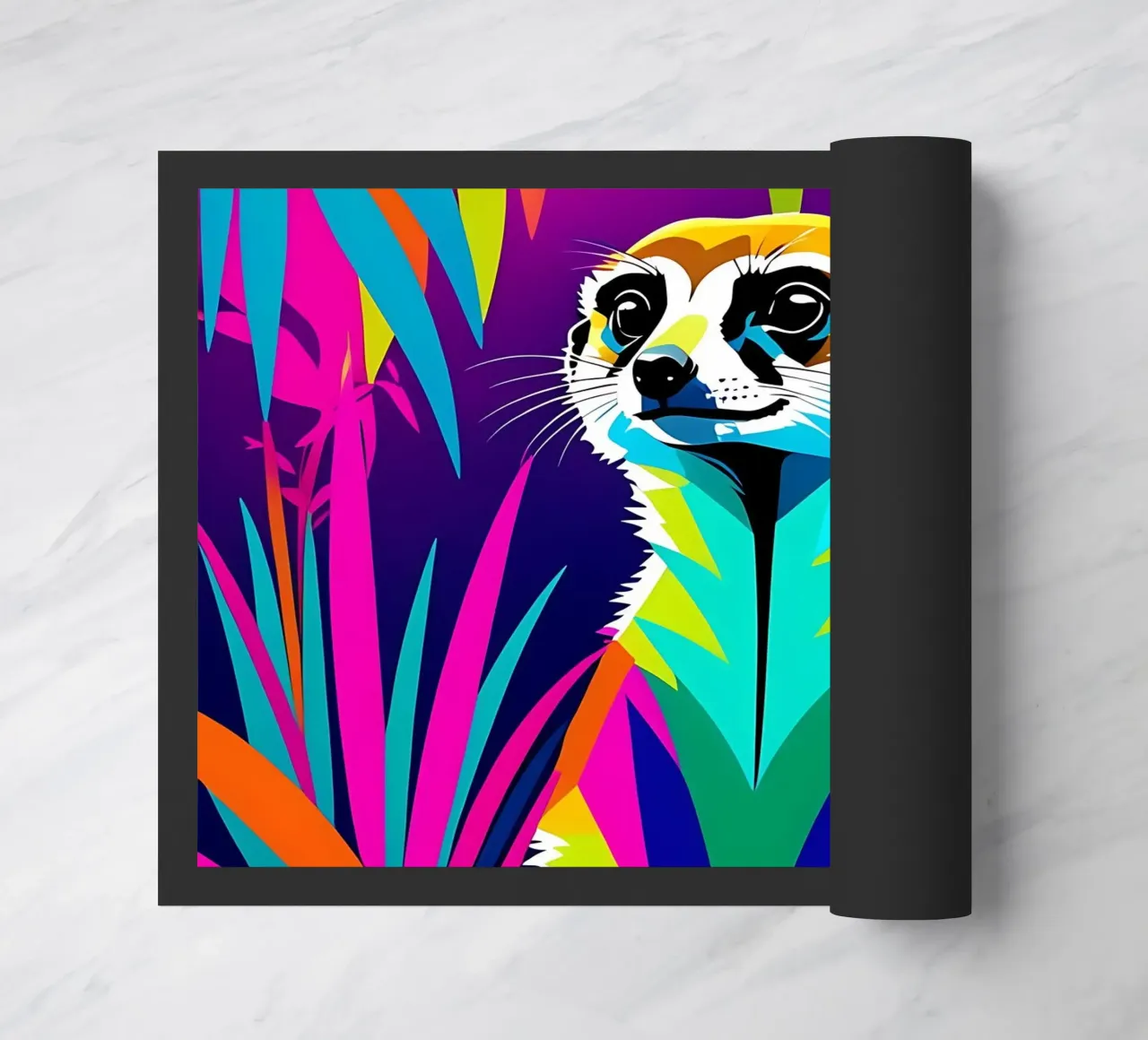 Meerkat_style_E_2 zerbino da Tierisch bunt by LK