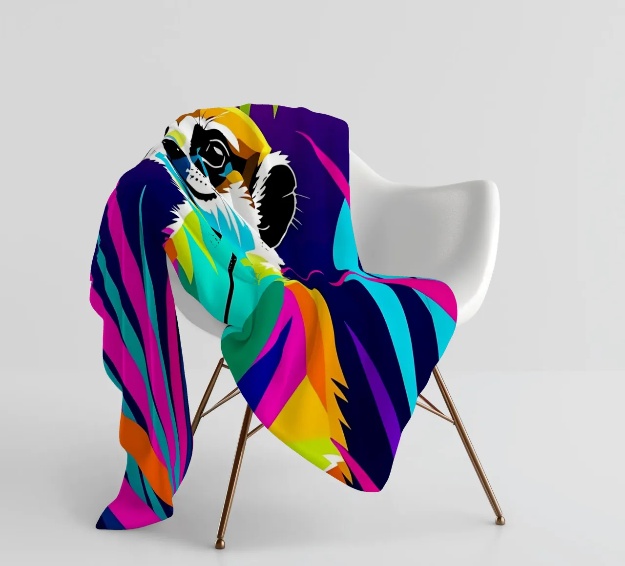 Meerkat_style_E_2 coperta in pile da Tierisch bunt by LK