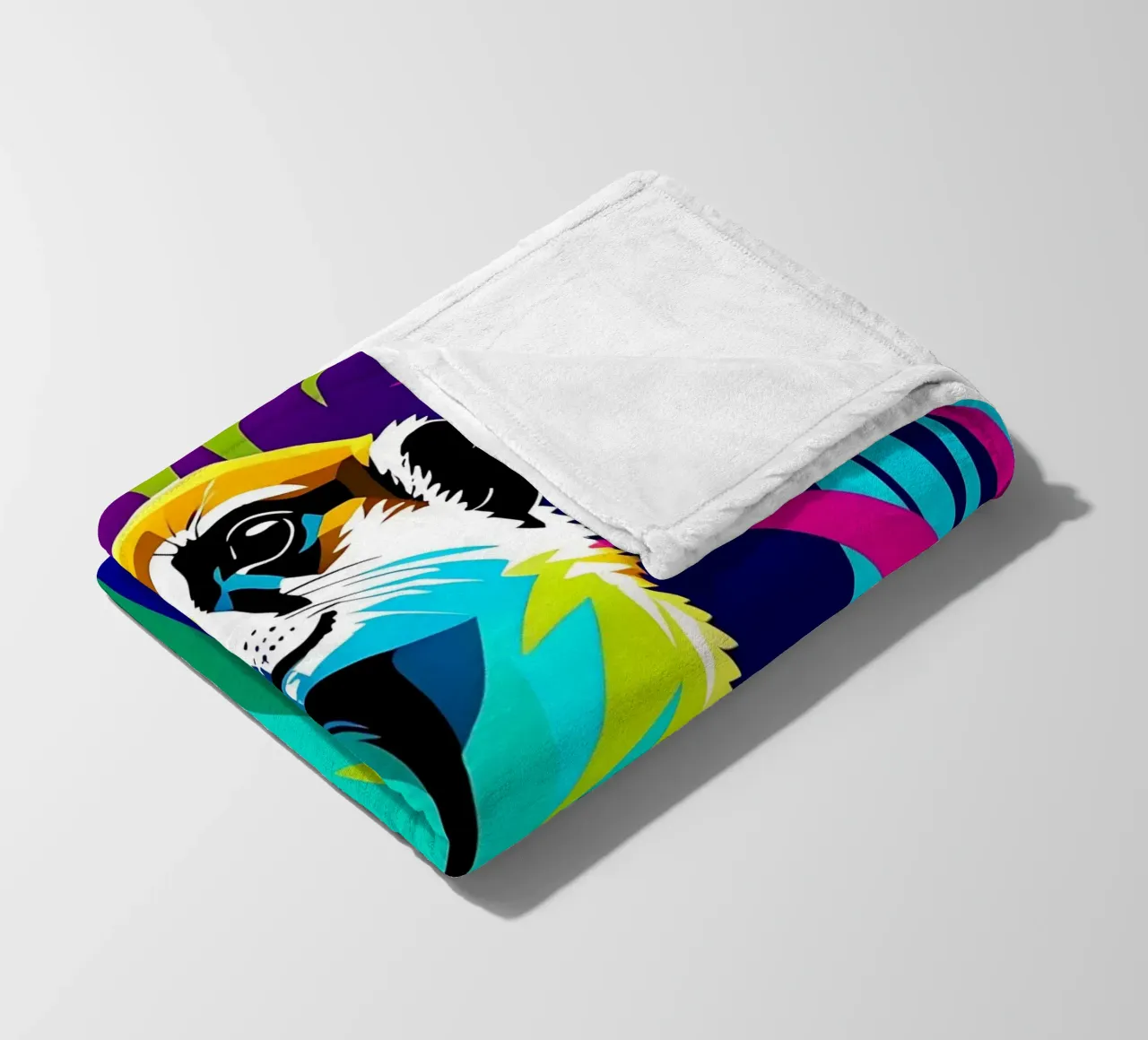 Meerkat_style_E_2 coperta in pile da Tierisch bunt by LK