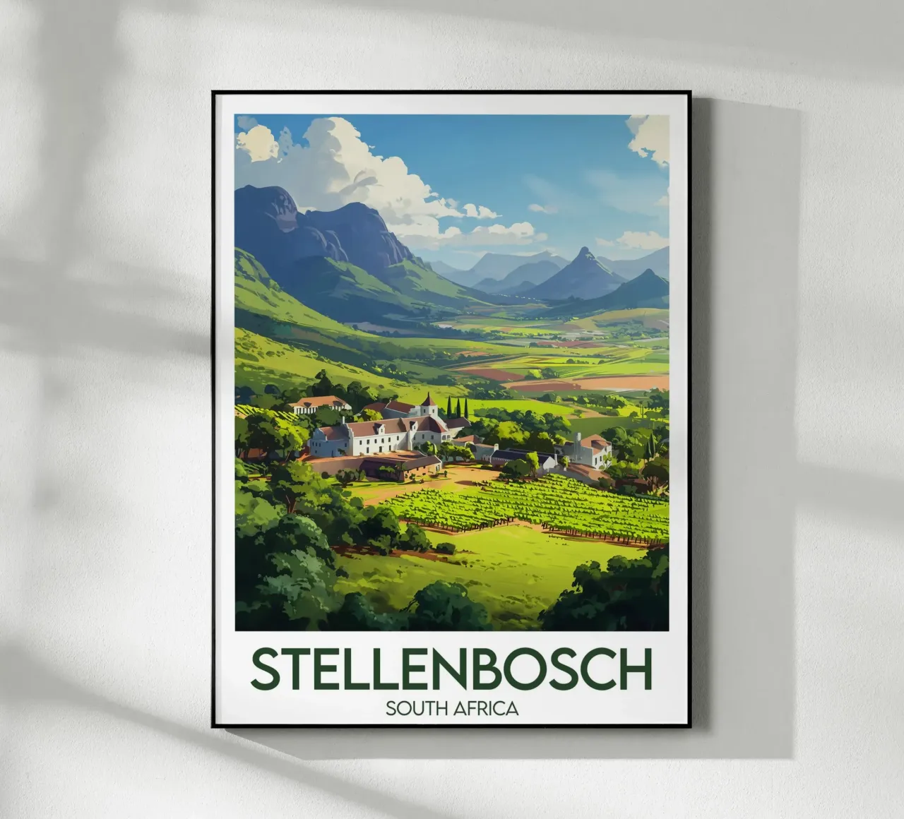 Sede di Stellenbosch plexiglass da Frame the World