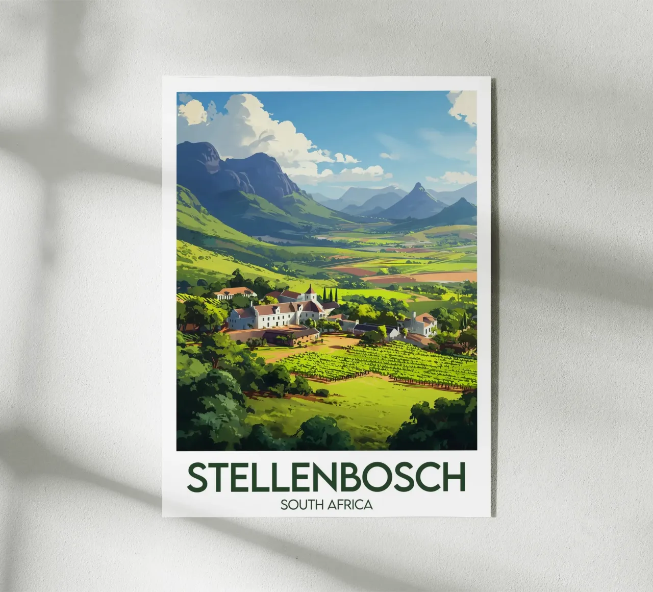Sede di Stellenbosch plexiglass da Frame the World