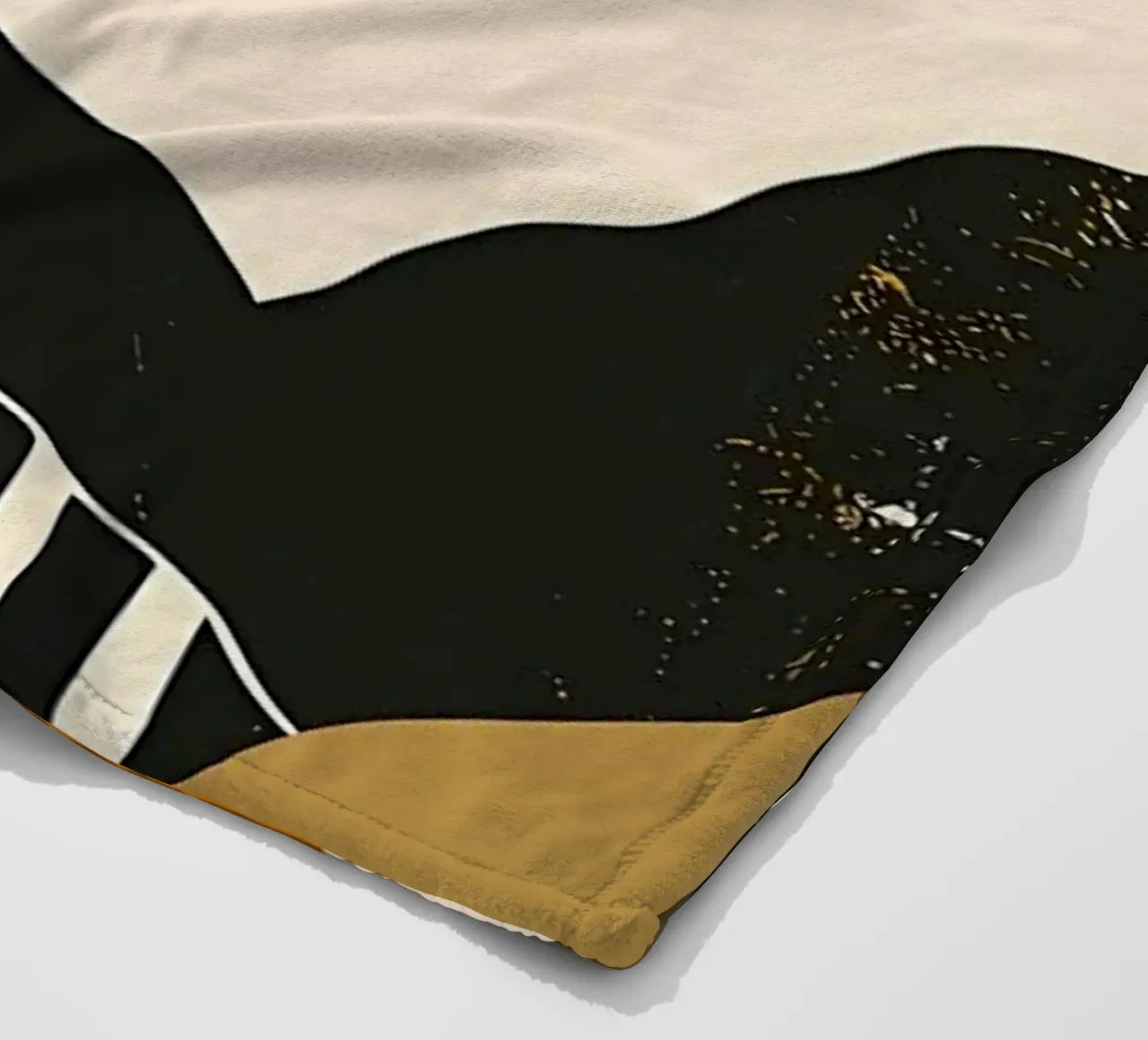 Paesaggio minimalista retrò coperta in pile da James M Coyle