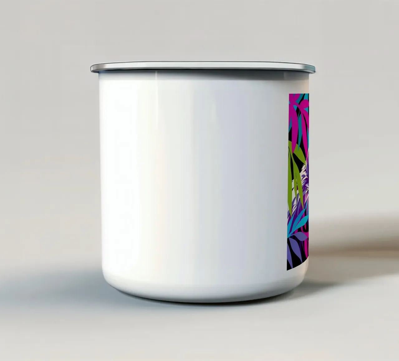 Bradipo_Stile_E_1 tazza in smalto da Tierisch bunt by LK
