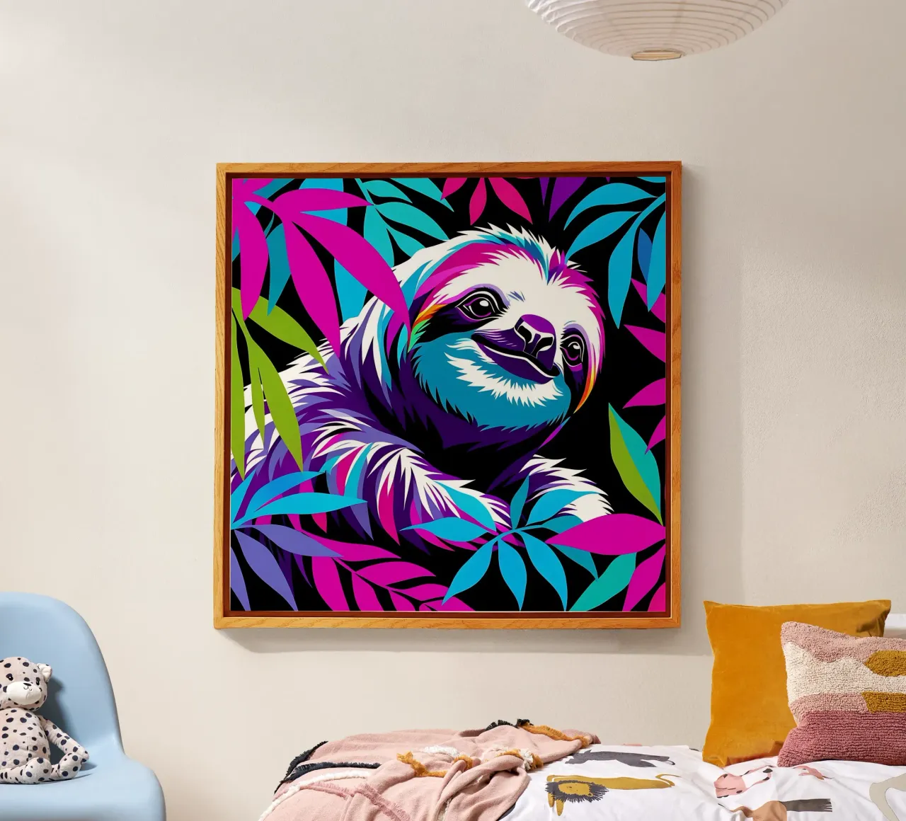 Bradipo_Stile_E_1 plexiglass da Tierisch bunt by LK