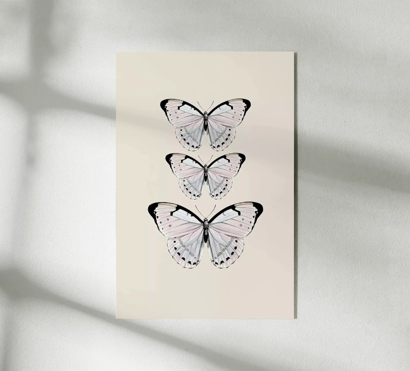 Papillion Beige plexiglass da Monika Strigel