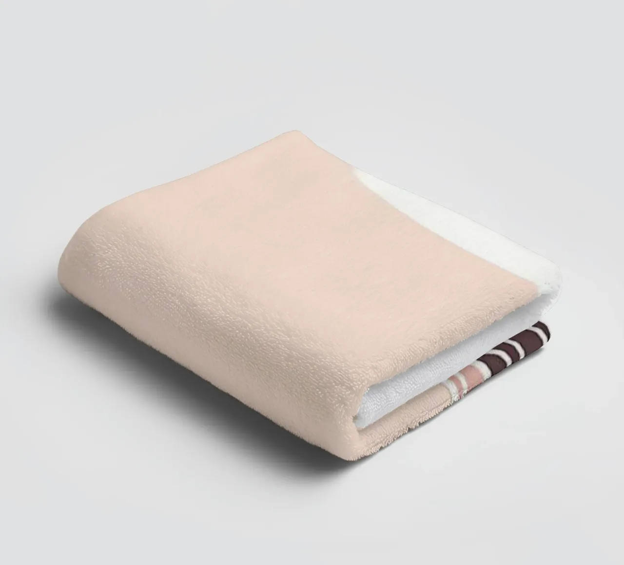 Abstract Mountain line art towel by James M Coyle
