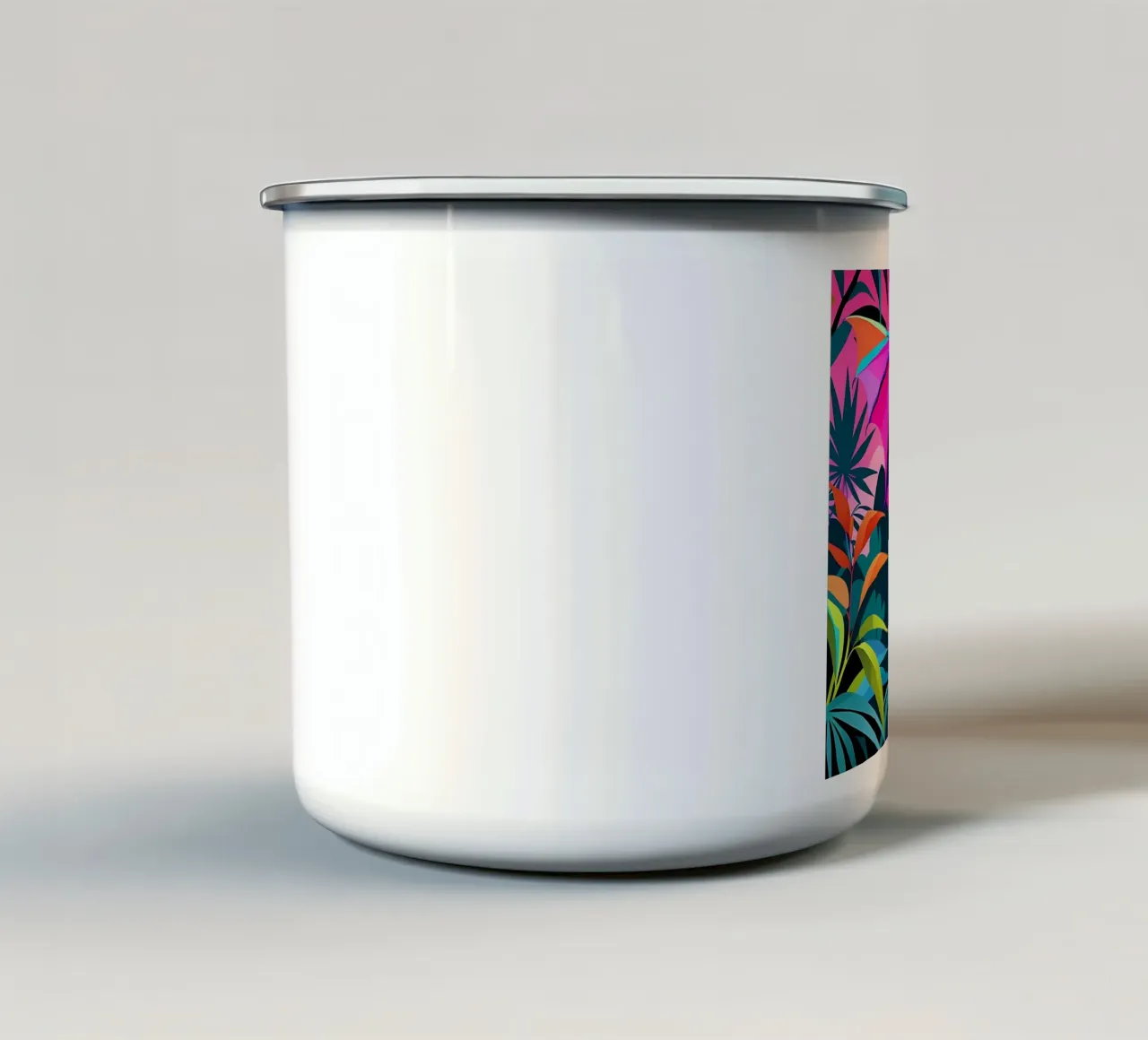 Bat_Stile_E_1 tazza in smalto da Tierisch bunt by LK