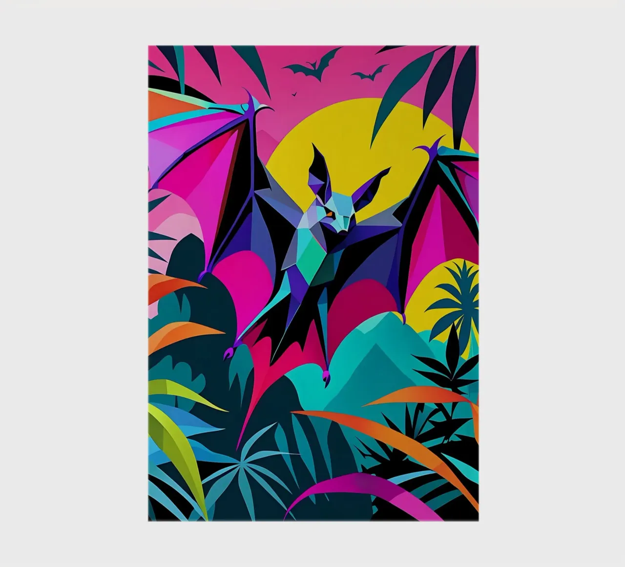 Bat_Style_E_1 notebook by Tierisch bunt by LK