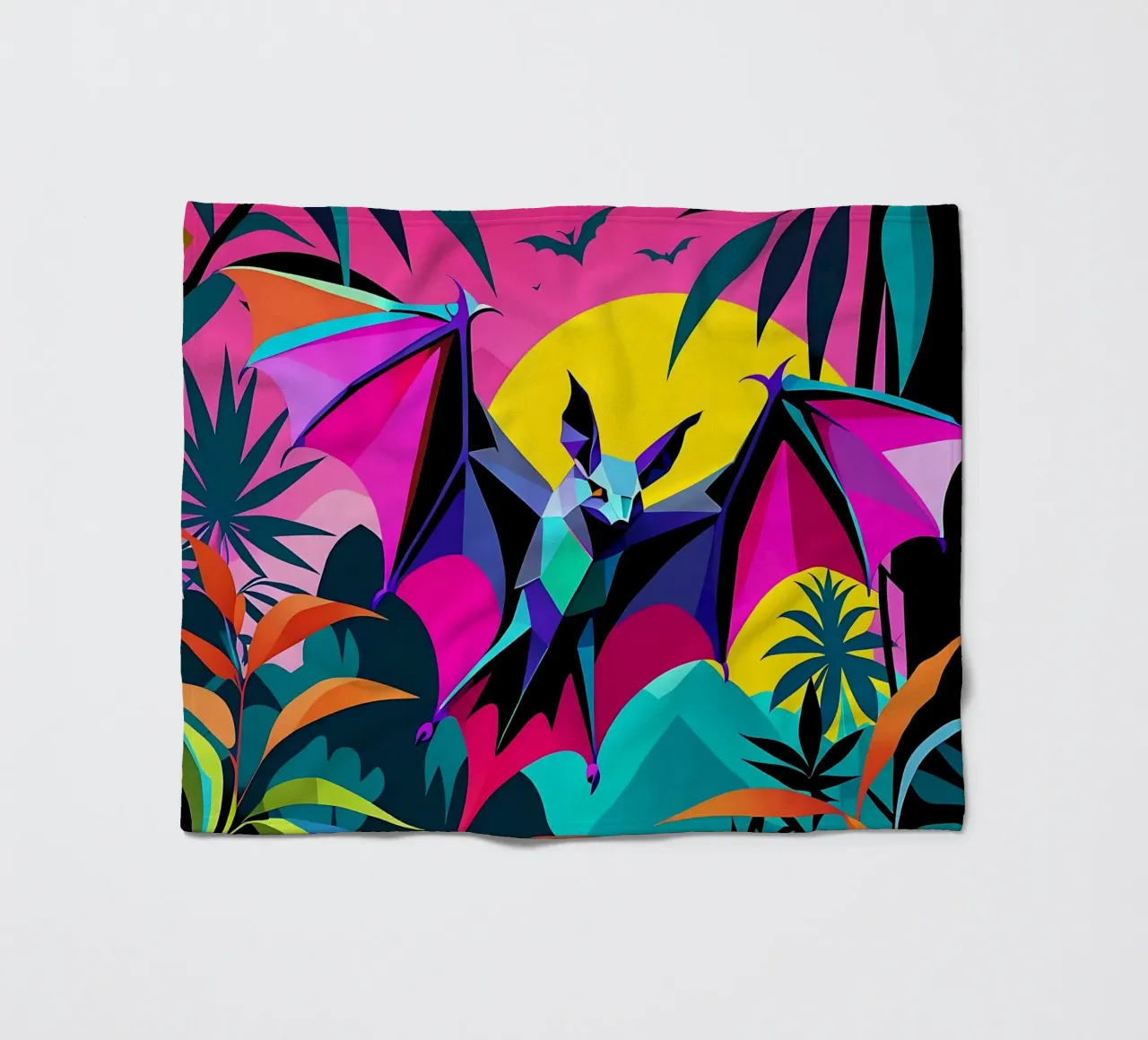 Bat_Stile_E_1 coperta in pile da Tierisch bunt by LK