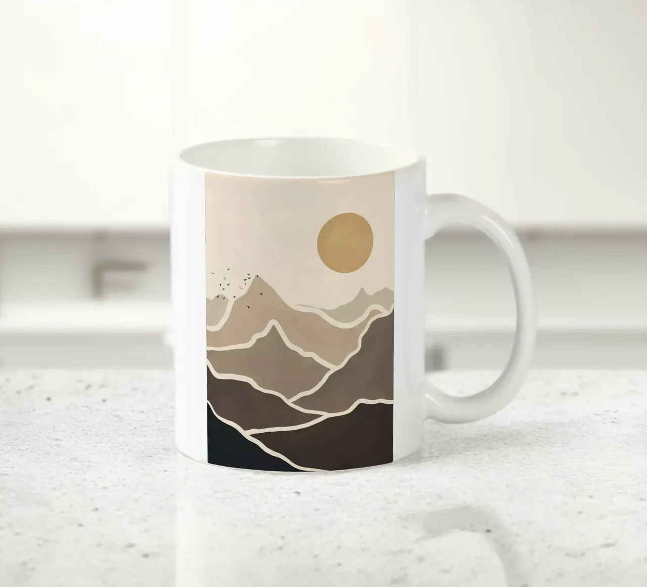 natura piatta della giungla tazza in ceramica da Albert S Jacob