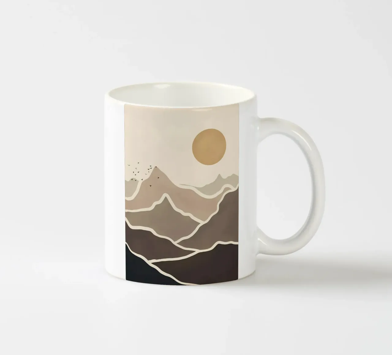 natura piatta della giungla tazza in ceramica da Albert S Jacob