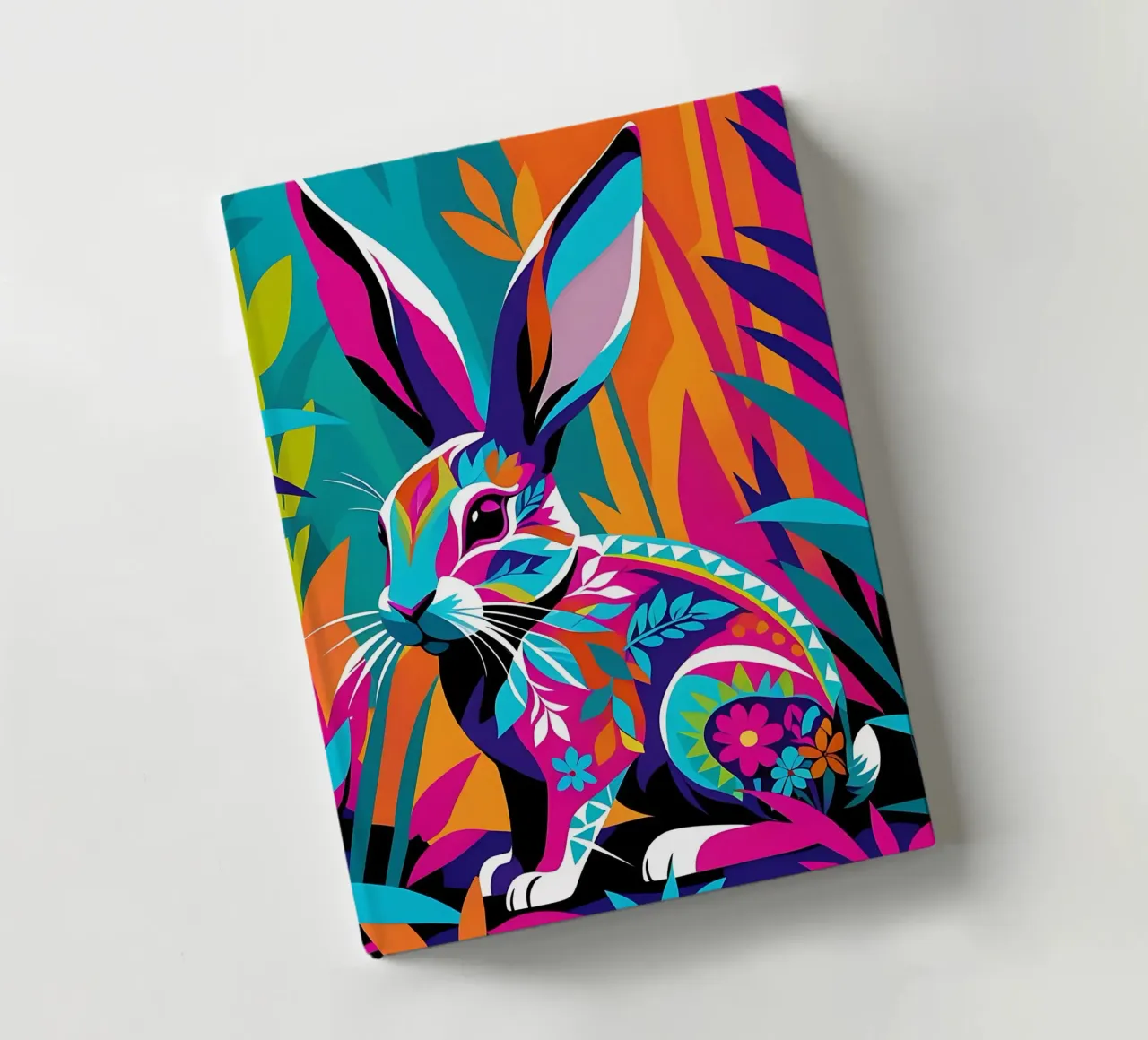 Hare_Style_E_1 notebook by Tierisch bunt by LK